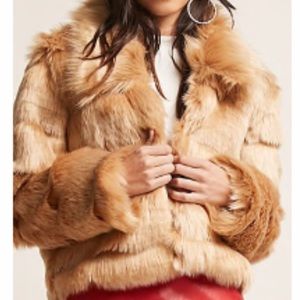 Faux Fur Puffer Jacket